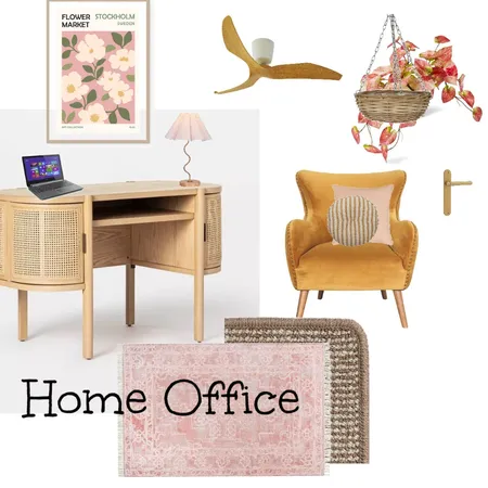 Home Office Interior Design Mood Board by Mz Scarlett Interiors on Style Sourcebook