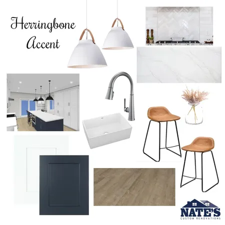 Davidson herringbone accent Interior Design Mood Board by lincolnrenovations on Style Sourcebook