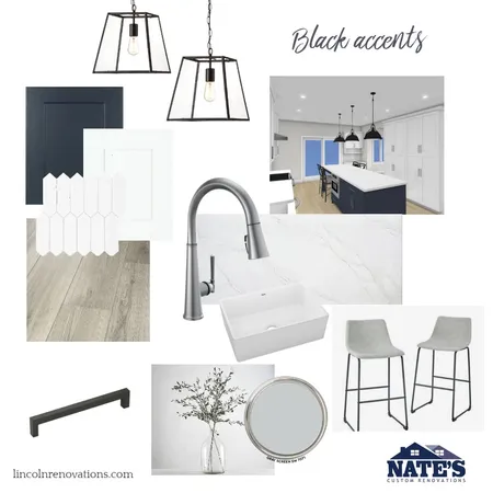 Davidson black accents Interior Design Mood Board by lincolnrenovations on Style Sourcebook