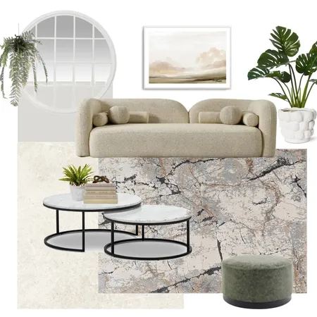 Mineral 444 Stone Interior Design Mood Board by Unitex Rugs on Style Sourcebook