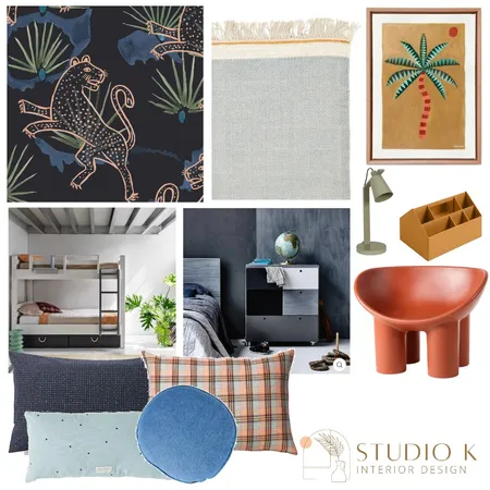 Chelsea - Boys' Room Interior Design Mood Board by bronteskaines on Style Sourcebook