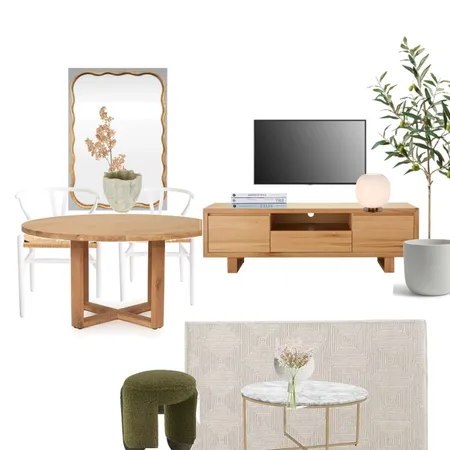 Dining and tv Interior Design Mood Board by Studio Sunday on Style Sourcebook