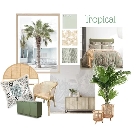 Tropical Interior Design Mood Board by Megz0y on Style Sourcebook