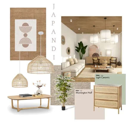 Japandi Interior Design Mood Board by Megz0y on Style Sourcebook