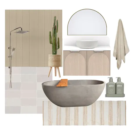 Noosa 555 Natural White Runner Interior Design Mood Board by Rug Culture on Style Sourcebook