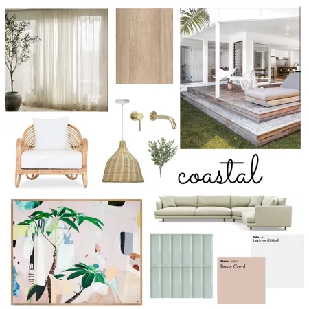 Coastal Interior Design Mood Board by Kate Orchard on Style Sourcebook