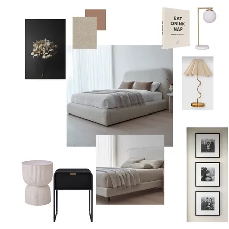 Bedroom Emma h Interior Design Mood Board by Studio Sunday on Style Sourcebook