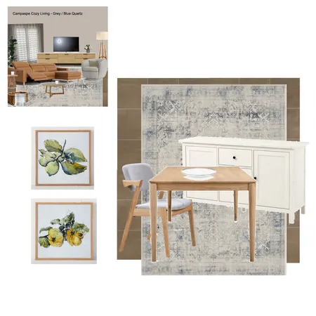 Campaspe Dining Interior Design Mood Board by Davidson Designs on Style Sourcebook