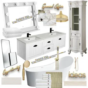 Bathroom Interior Design Mood Board by ecoarte on Style Sourcebook