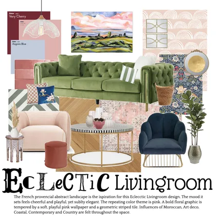 eclectic Interior Design Mood Board by emilyreed on Style Sourcebook