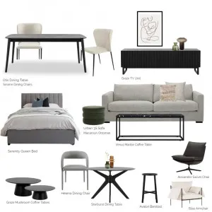 Maxcon Ahmed Khalil Interior Design Mood Board by Lounge Lovers Richmond on Style Sourcebook