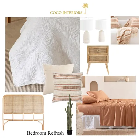 Buderim Bedroom Interior Design Mood Board by Coco Interiors on Style Sourcebook