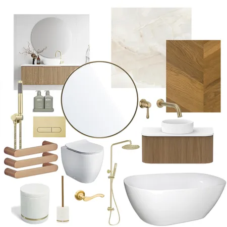 bathroom Interior Design Mood Board by elmira.musayeva.97@gmail.com on Style Sourcebook