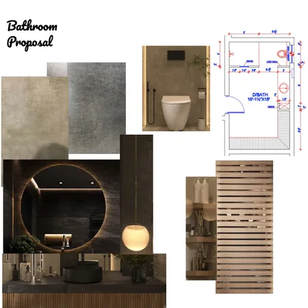 Bathroom One Interior Design Mood Board by Momina1499 on Style Sourcebook