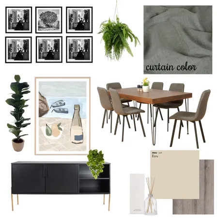 Quinns Dining Room Interior Design Mood Board by averyfife on Style Sourcebook