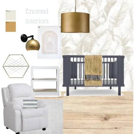 Nursery bedroom Interior Design Mood Board by Enomad interiors on Style Sourcebook