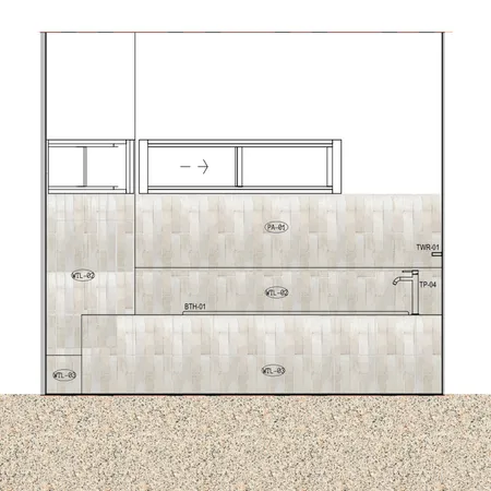 main bathroom tiles on plan Interior Design Mood Board by lulujones on Style Sourcebook
