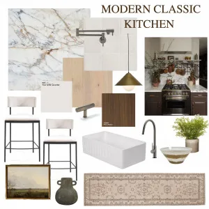 Modern Classic Kitchen Interior Design Mood Board by Ash on Style Sourcebook