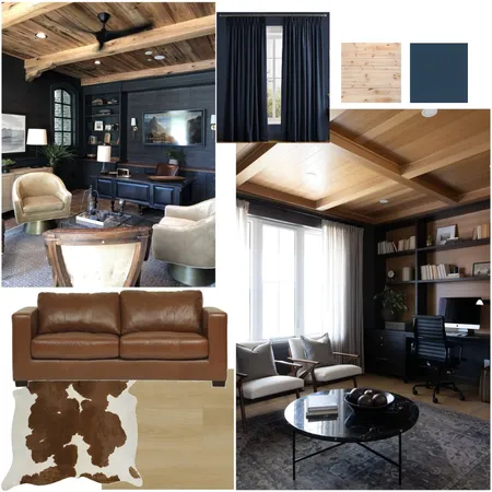 Bishop Ave Study Interior Design Mood Board by Amanda Lutz on Style Sourcebook