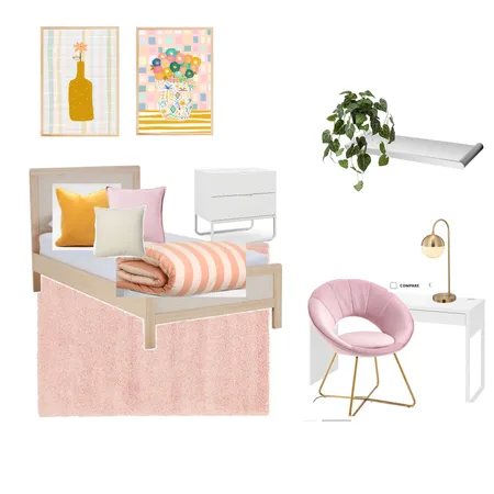 Charli room Interior Design Mood Board by sconn on Style Sourcebook