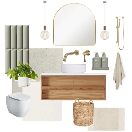 streng bathroom Interior Design Mood Board by yael harel on Style Sourcebook