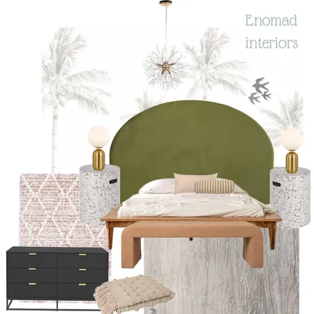 Beach and forest inspired moodbard Interior Design Mood Board by Enomad interiors on Style Sourcebook