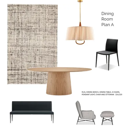 Dining Room A Interior Design Mood Board by parliament on Style Sourcebook