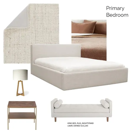 PRIMARY BEDROOM Interior Design Mood Board by parliament on Style Sourcebook