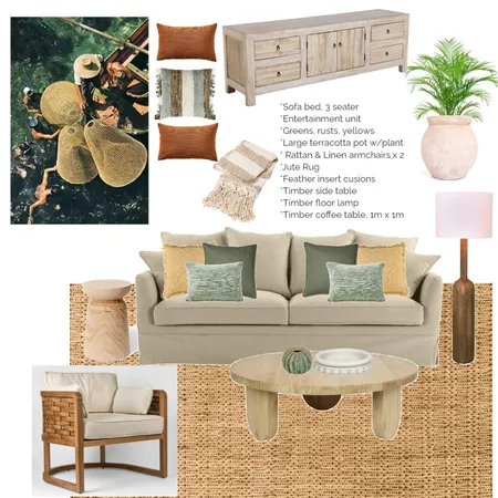 Snorkelling in the Shallows -browns, greens Interior Design Mood Board by LaraMcc on Style Sourcebook