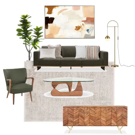 Mid century lounge Interior Design Mood Board by CiaanClarke on Style Sourcebook