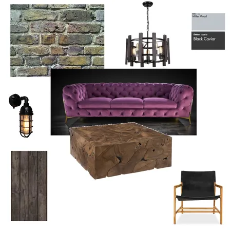 Industrial Style Module 3 Interior Design Mood Board by azkagouher on Style Sourcebook