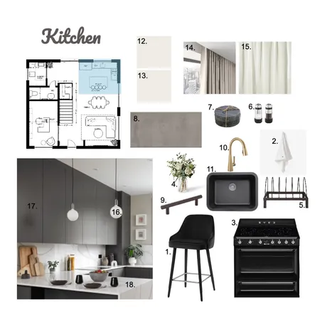 Kitchen Interior Design Mood Board by Momina1499 on Style Sourcebook