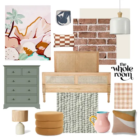 Teen Bedroom Terrigal Interior Design Mood Board by The Whole Room on Style Sourcebook