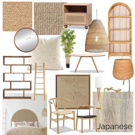 Japanese Interior Design Mood Board by chelseadimec on Style Sourcebook