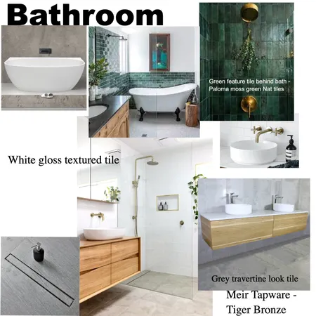 Bathroom Interior Design Mood Board by Leigh on Style Sourcebook
