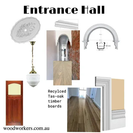 Entrance Hallway Interior Design Mood Board by Leigh on Style Sourcebook