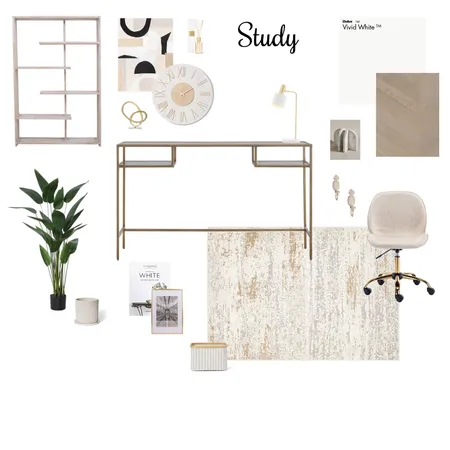 study Interior Design Mood Board by Nabeelah@nteriors on Style Sourcebook