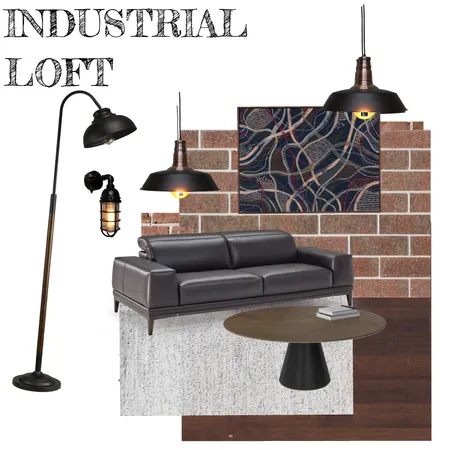 Industrial Interior Design Mood Board by temi on Style Sourcebook