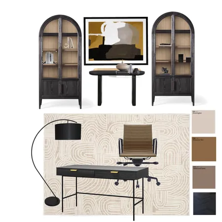 Home Office Interior Design Mood Board by temi on Style Sourcebook