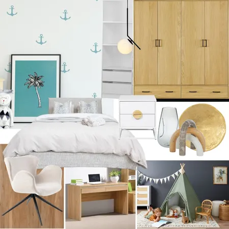 kids bedroom Interior Design Mood Board by nadahassan130 on Style Sourcebook