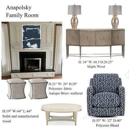 Anapolsky Family Room Interior Design Mood Board by aras on Style Sourcebook