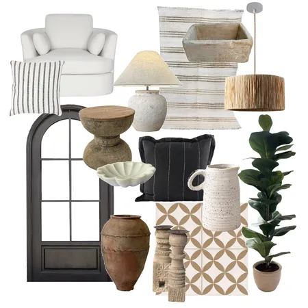 Organic Farmhouse Interior Design Mood Board by Flawless Interiors Melbourne on Style Sourcebook