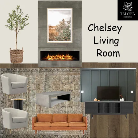 Chelsey's Living Room Interior Design Mood Board by Talofa Designs on Style Sourcebook