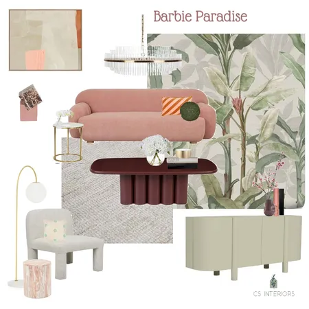 Barbie Paradise Interior Design Mood Board by CSInteriors on Style Sourcebook