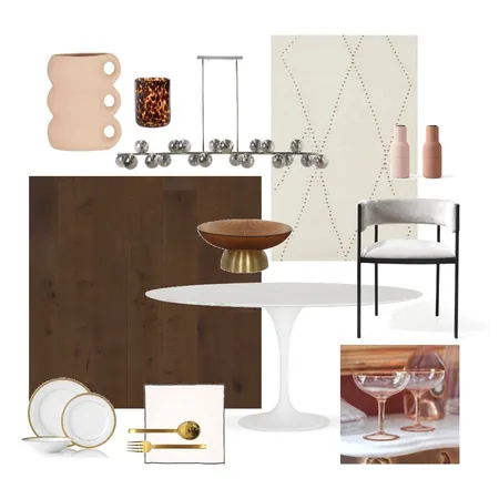 Luxury Dining Interior Design Mood Board by Flooring Xtra on Style Sourcebook