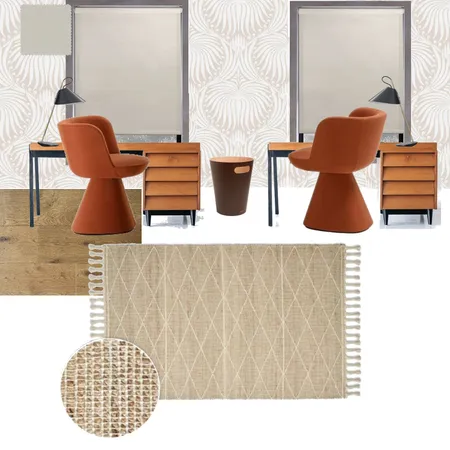 Modern Rustic study room for two pt.1 Interior Design Mood Board by Millisrmvsk on Style Sourcebook