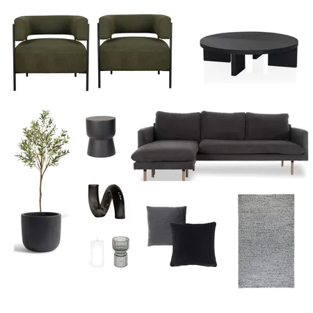 LOUNGE 4 Interior Design Mood Board by DanielleDod on Style Sourcebook