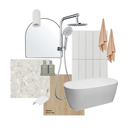 Bathroom Flatlay Interior Design Mood Board by coastallyinspired on Style Sourcebook