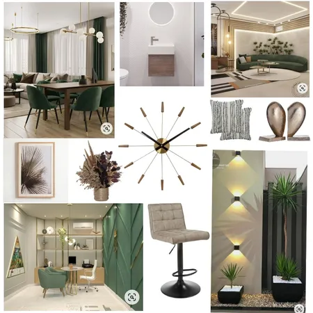 Accented Achromatic Mood Board Interior Design Mood Board by Michela on Style Sourcebook