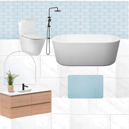 Kids Bathroom Interior Design Mood Board by Jaleh on Style Sourcebook